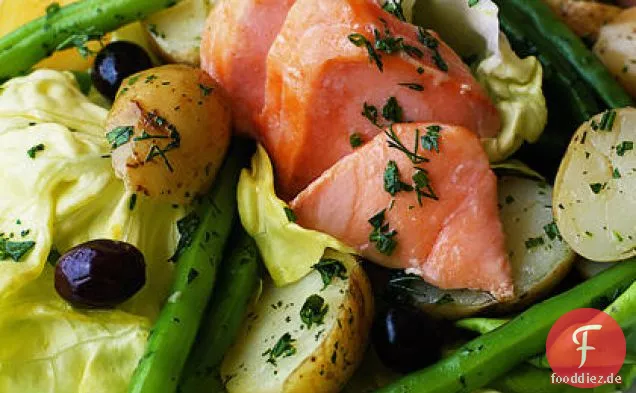 Salmon Niçoise-Salat