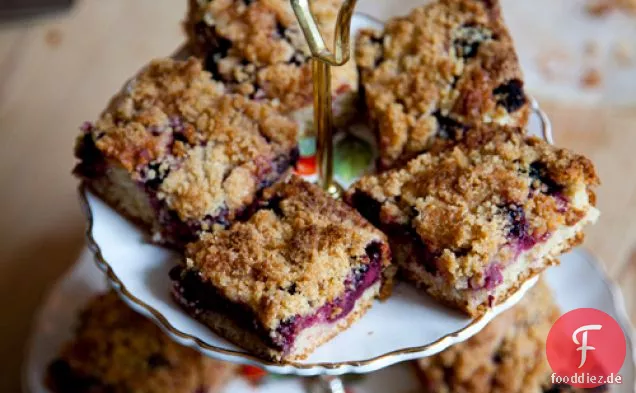 Blackberry Crumb Scheiben