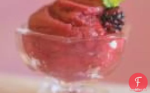 Brombeersorbet