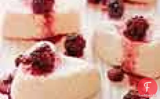 Coeurs à la Crème mit Brombeeren
