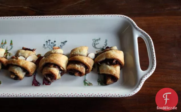 Himbeere oder Brombeere Rugelach