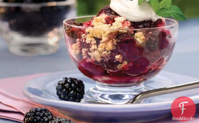 Einfacher Blackberry Cobbler