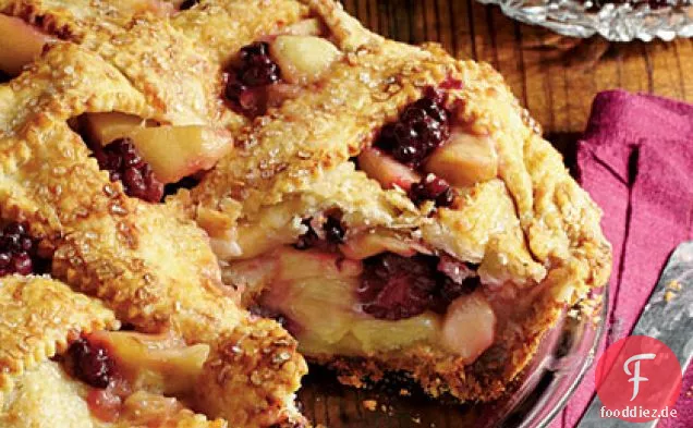 Blackberry-Apfelkuchen