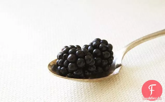 Brombeeren in Muscat Jelly