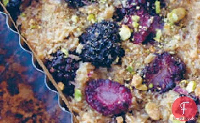 Blackberry Makronen-Torte