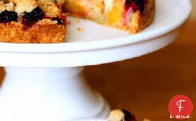Pfirsich Blackberry Crumble
