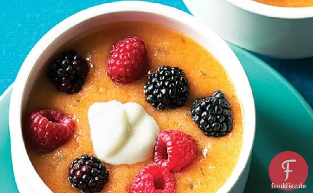 Cantaloupe-Beerensuppe