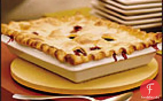 Pfirsich und Brombeere Cobbler