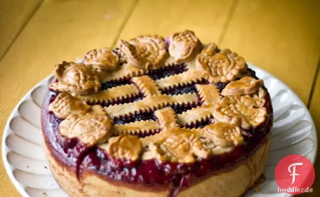 Blackberry Cream Cheese Pie