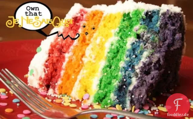 Bogen In den Wolken Sechs Stapel Kuchen