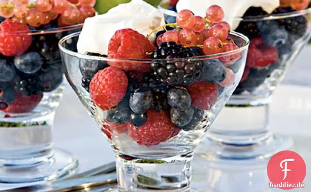 Beeren mit Mascarpone