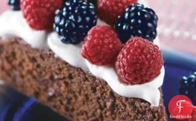 Berry-berry Brownie-Torte