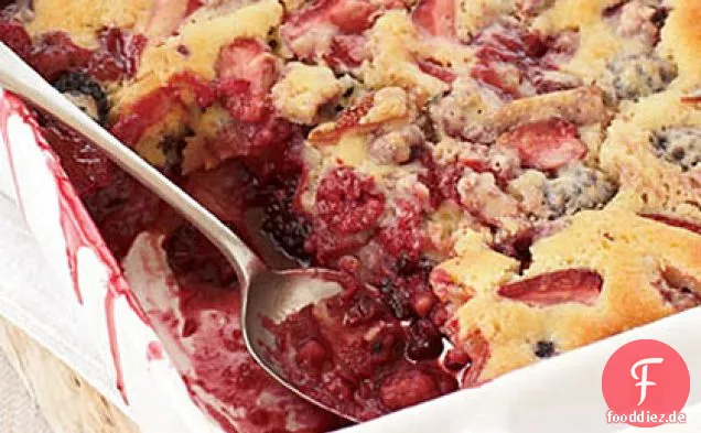 Mixed-Berry-Löffel-Kuchen