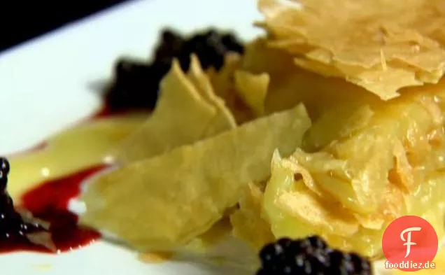 Zitronencreme Fillo Napoleon