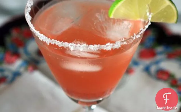Funkelnde Blutorange Margarita
