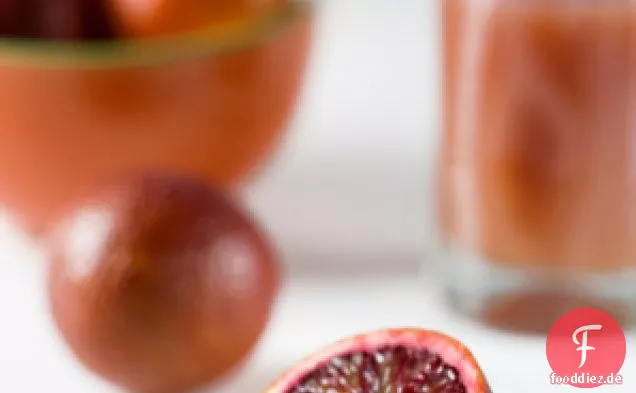 Blutorange-Koriander Gastrique