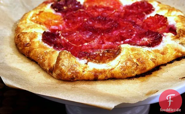 Flockige Blutorange Torte