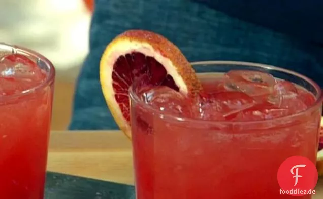 Campari und Blood Orange Cocktail