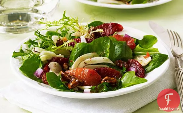 Blutorange & Fenchel Salat