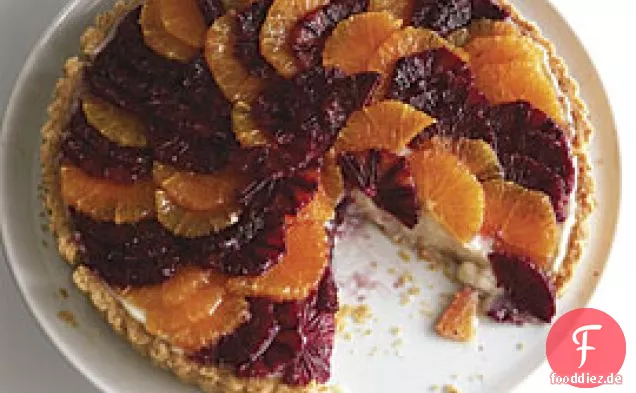 Orange und Braun-Butterkuchen