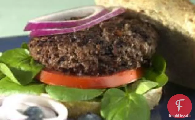 Heidelbeer-Rindfleisch-Burger