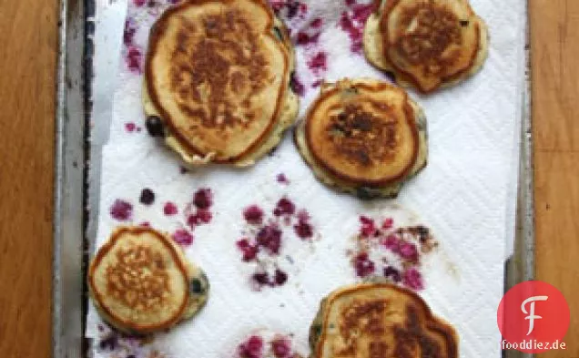 Heidelbeer-Pfannkuchen
