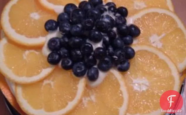 Orangen-Blaubeer-Kuchen