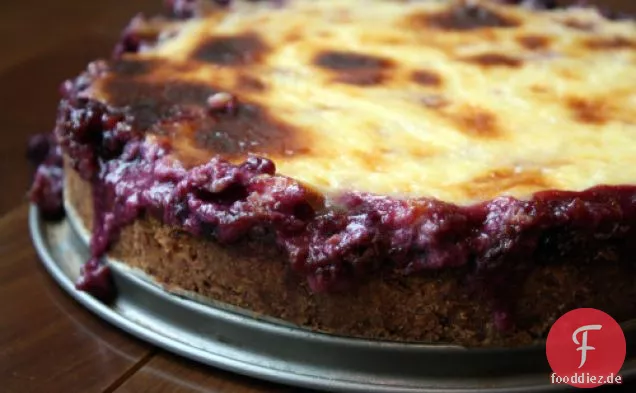 Heidelbeer-Sauerrahm-Torte