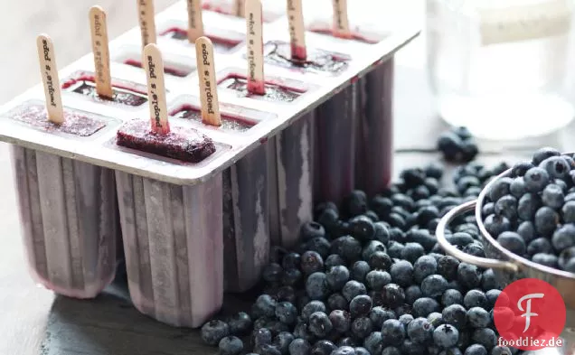 Blueberry Moonshine Eis Am Stiel-Rezept