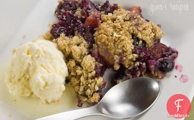 Blueberry Pfirsich Knackig