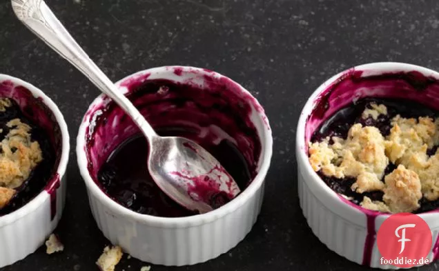 Blueberry-Drop Keks Cobbler