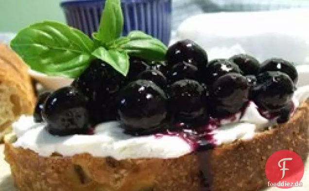 Catherines eingelegte Blaubeeren