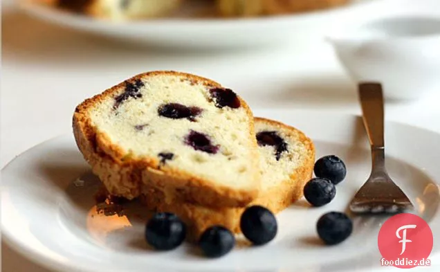 Blaubeer-Pfund-Kuchen