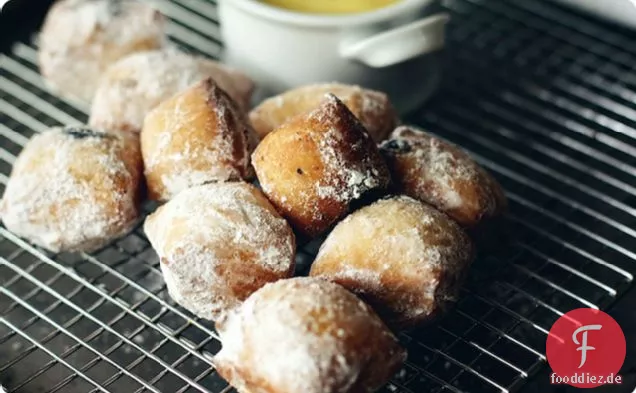 Tony De Luca Blueberry Beignets