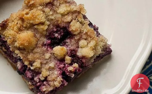 Kirsche-Blaubeere Krümel Bars