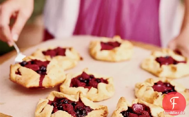 Blaubeer-Himbeer-Torte