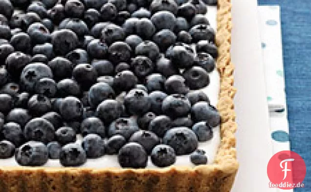 Blaubeeren Und Buttermilch Tarte