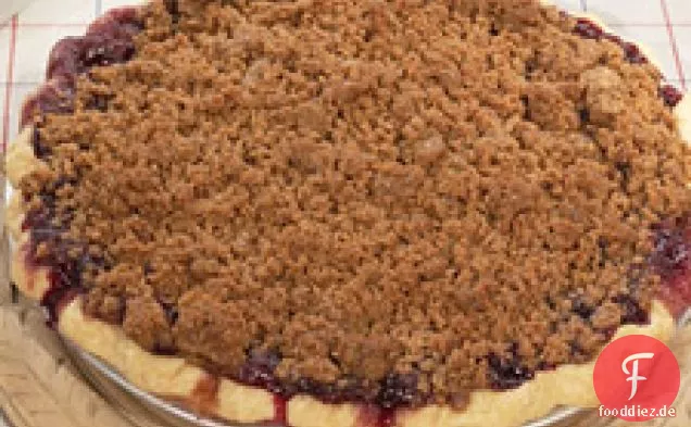 Blueberry Crumble Pie