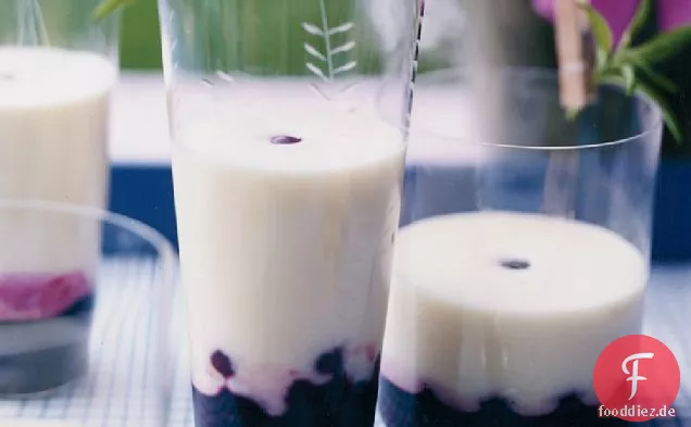 Blaubeer-Zitronen-Parfaits
