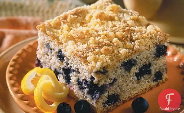 Blaubeer-Zitronen-Kaffee-Kuchen