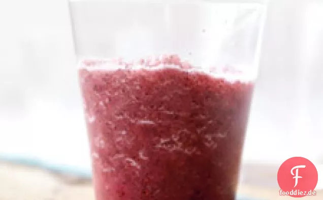 Blueberry-grüner Tee Slushie