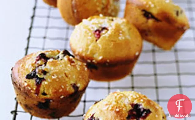 Heidelbeer-Maismehl-Muffins