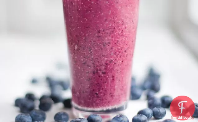 Blaubeer-Kokos-Smoothie Super