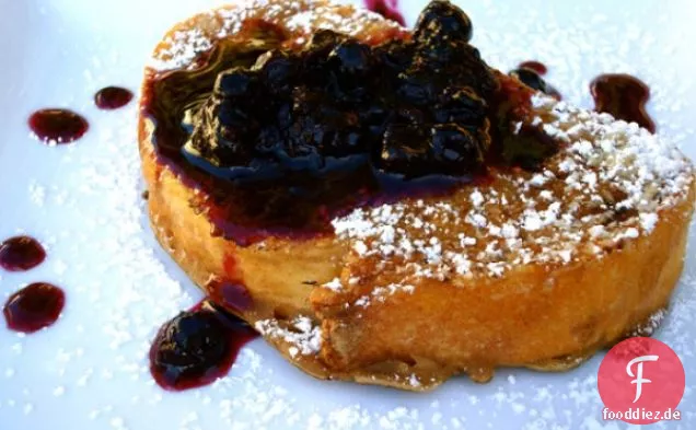 Blueberry Zimt Französisch Toast
