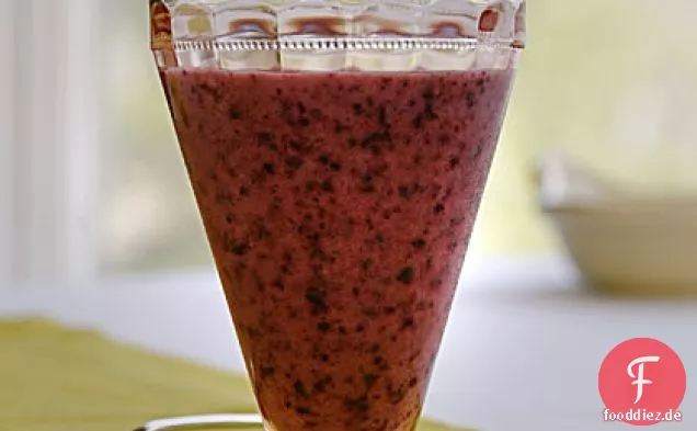 Blueberry-Passionsfrucht Smoothie
