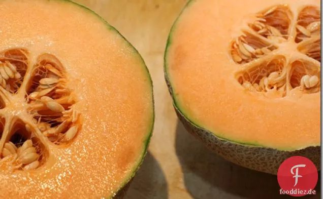 Blueberry Melone Vegan Über Nacht Hafer