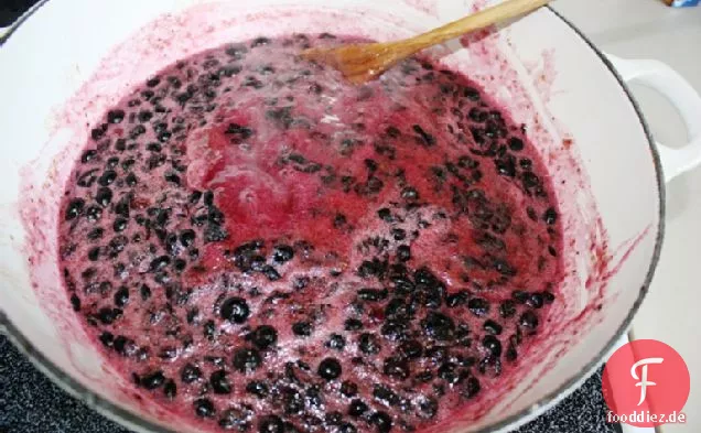 Blaubeer-Relish Tosti'