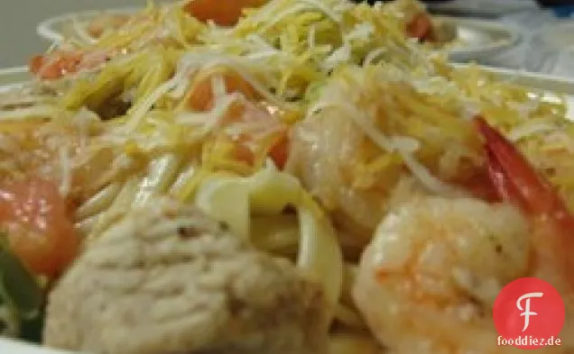 Tex-Mex-Hai Und Garnelen