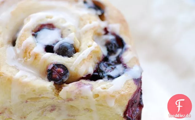 Mom's Blueberry süße Brötchen