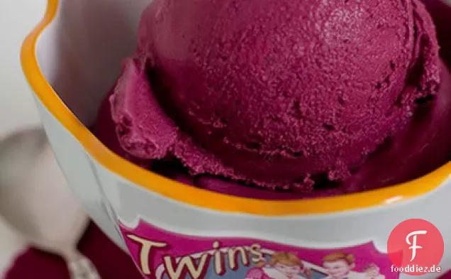 Blueberry gefrorener Joghurt